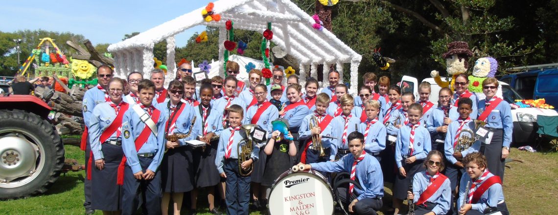 The Band at the Battle of Flowers/North Show in Guernsey!